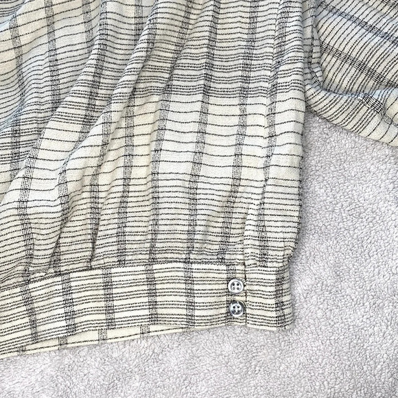 Billy Reid Draped top in Natural size Medium made in Italy - Picture 7 of 14